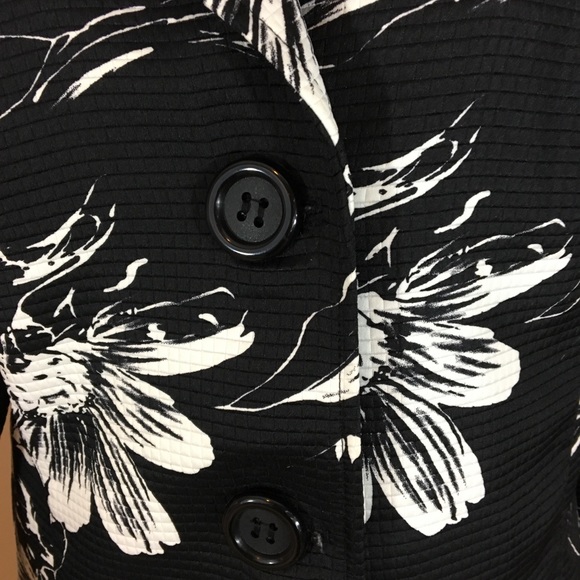 PRESWICK AND MOORE women JACKET flowers size M - Picture 2 of 4